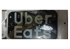  FOOD DELIVERY RIDESHARE DRIVER’S LED LIGHT AMP BEACON DECAL SIGN ARKANSAS CITY