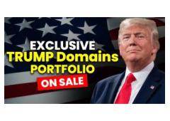 TrumpTickets.com, TrumpNewsUSA.com Plus 20 Trump Domains For Sale